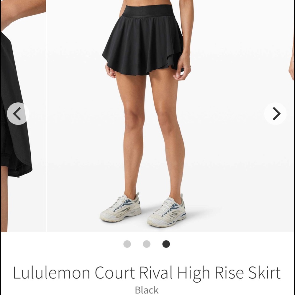 Lululemon Court Rival Skirt